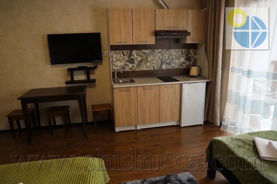 Апартаменты с кухней 2-местные